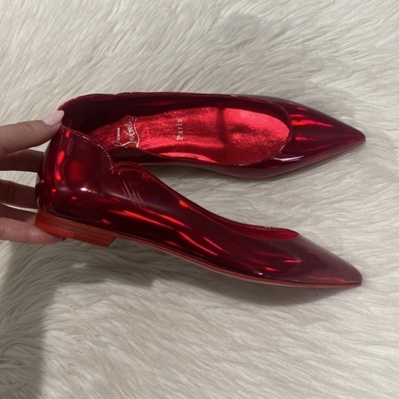 Christian Louboutin Hot Chickita Patent Leather ballet flats size 36EU - Picture 7 of 15